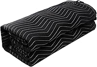 VEVOR 96x80 Sound Dampening Blanket with Grommets - Extra Large Noise Blocker Moving Pad for Studio, Door & Home