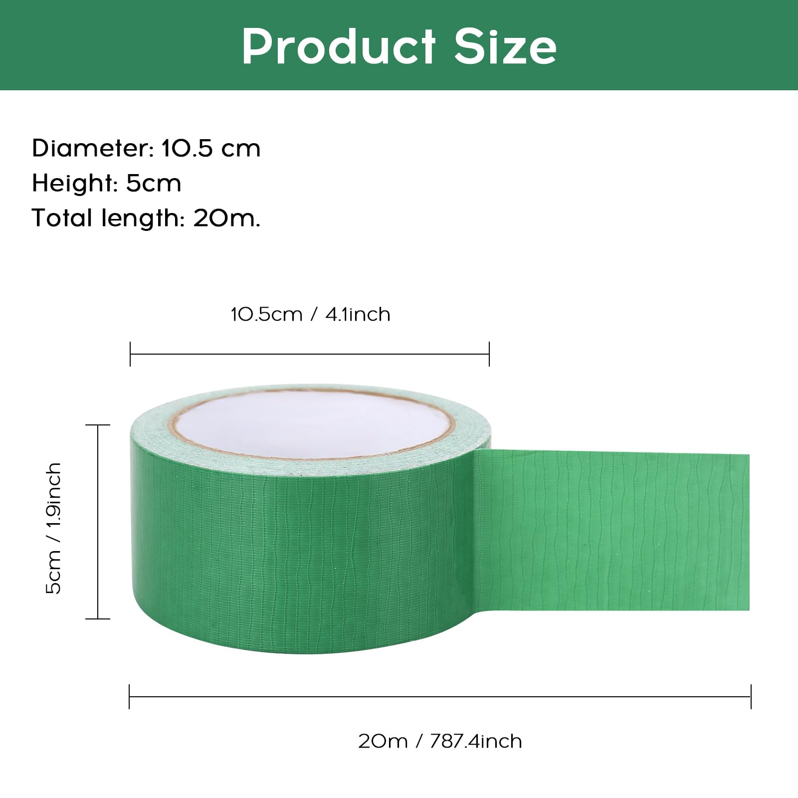 Wupsi Ruban Adhésif De Réparation De Bâche En PVC - Puissant Pour Réparer Bache De Camion Ou