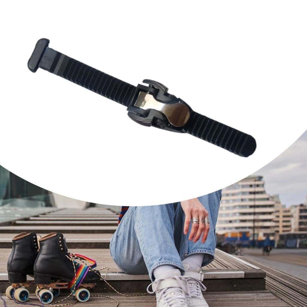 Amagogo Ceinture de Sangle de Patin avec Pince sous Forme de T Accessoires de Ceinture Serrée Pièces de Rechange