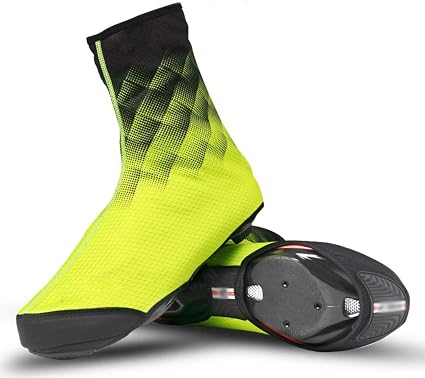 PJLHHM Copriscarpe da Ciclismo Protezione dal Freddo Termico Bici da Strada  e MTB per l'inverno (Yellow M) : Amazon.it: Sport e tempo libero