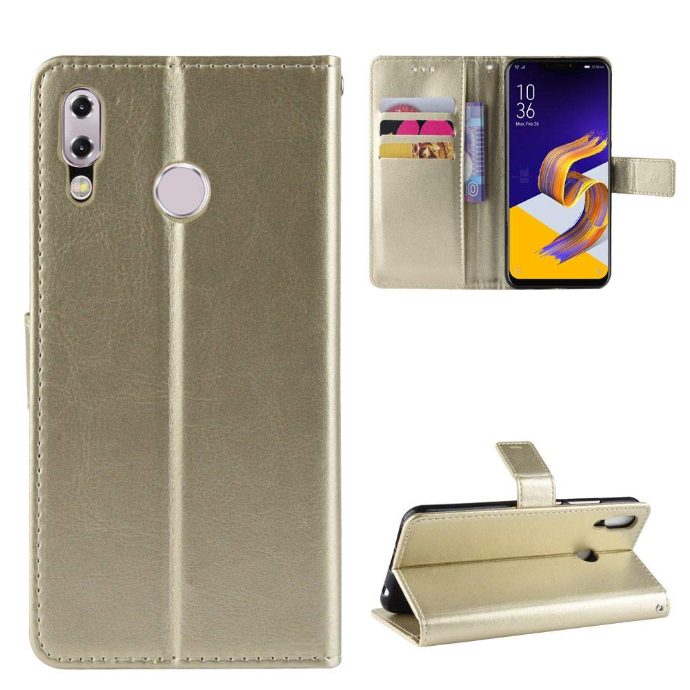 NEKOYA Custodia Cover Compatibile con ASUS ZenFone 5Z ZS620KL,Custodia a Portafoglio in Pelle con Slot per schede,Supporto per Supporto e Chiusura Magnetica,Cover Custodia ASUS ZenFone 5Z ZS620KL