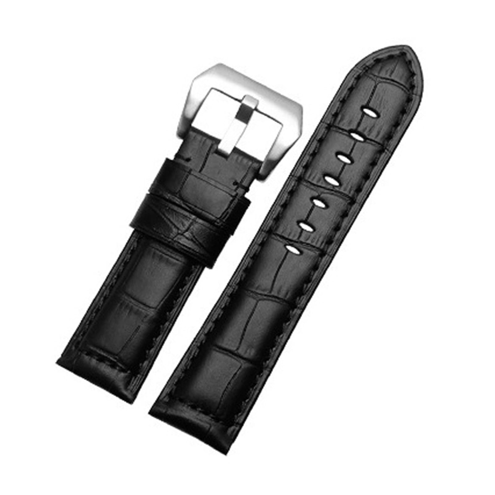 Bracelet de montre à dégagement rapide, bracelet de montre en cuir 22/24/26 mm, bracelet de montre de remplacement