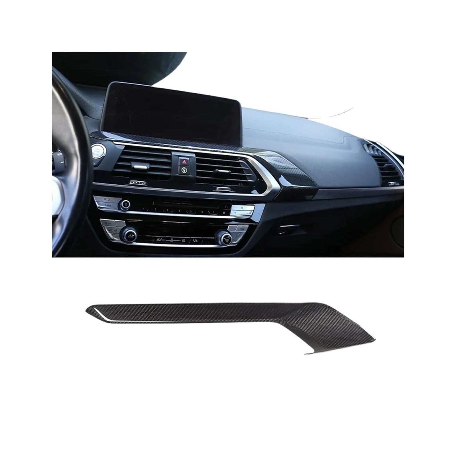 WEZGHYUXP Real Carbon Fiber Compatible with BMW X3 X4 G01 G02 2018-2022