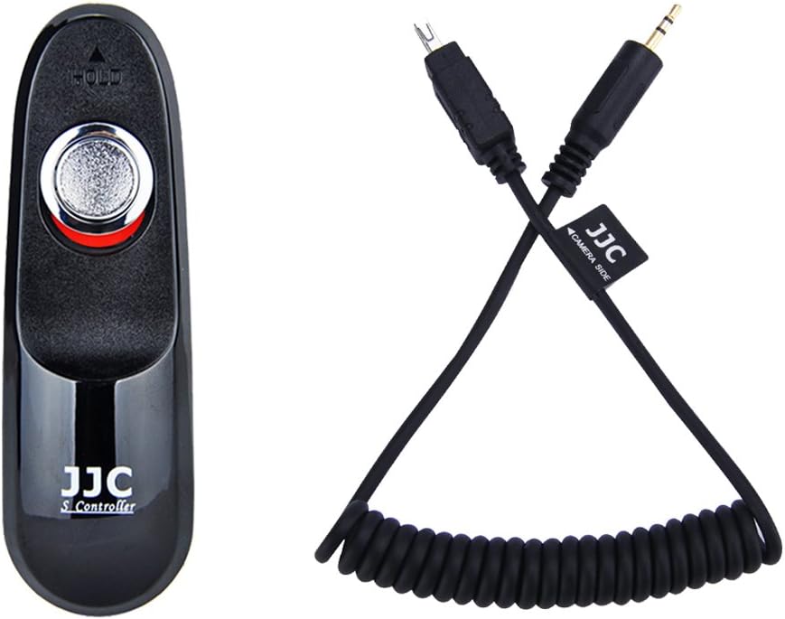 JJC Wired Remote Shutter Cord Replaces Nikon MCDC2, Shutter Release Controller