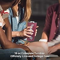 Vista 59 de Campus Colors Vaso de acero inoxidable de la NCAA perfecto para el día del partido, 18 onzas, doble pared, mantiene las bebidas perfectamente