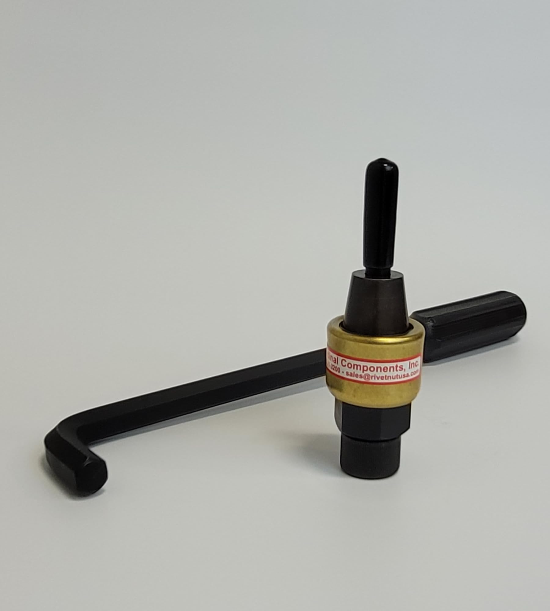 Cardinal Components C722-M8 (M8 x 1.25 Thread, Manual Wrench Tool to Install Rivet Nut, Rivnuts, Nut Inserts, Cross Nuts)
