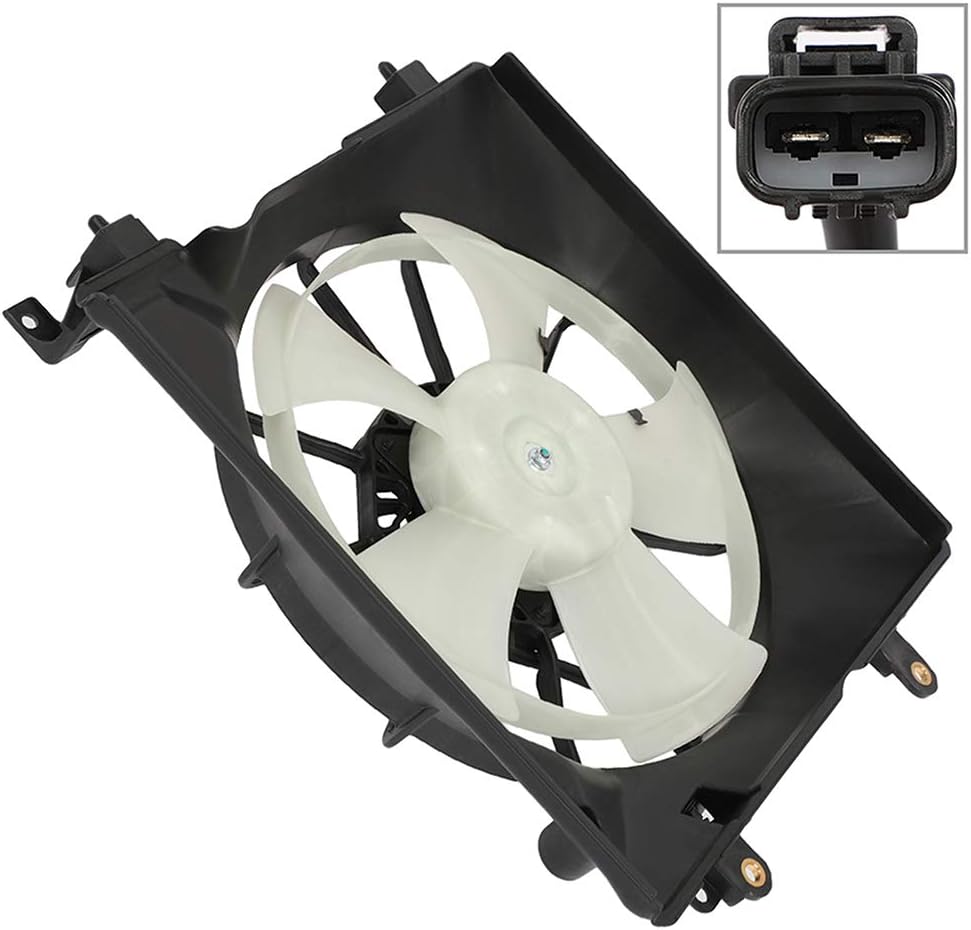 SCITOO Automotive Replacement Engine Fans Assembly, Fit for 2013-2015 for Acura for ILX 2.0L 2013-2015 for ILX 2.4L 2012-2015 for Honda for Civic 1.8L 2012-2015 for Honda for Civic 2.4L