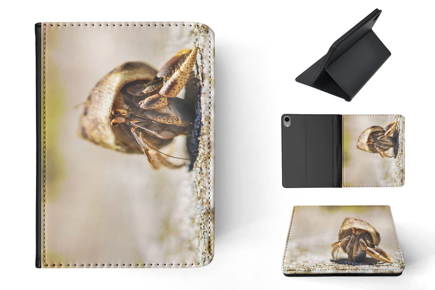 ARUSTACEANS Crab Creature Claw #3 FLIP Tablet CASE Cover for Apple IPAD Mini (2021) (6TH GEN)