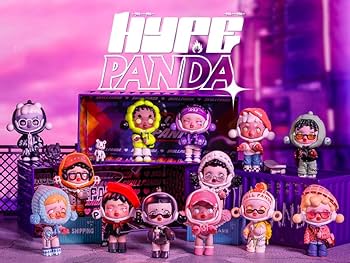 Pop Mart Skull Panda Hype Panda Series Collectible Figure Blind Pop Mart Skull Panda Hype Panda Series Collectible Figure Blind