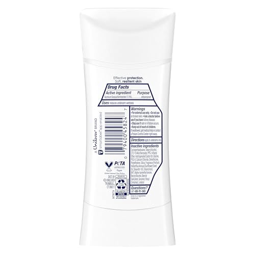 Image of Dove Advanced Care Antiperspirant Deodorant Stick to Help Repair Skin Barrier After Shaving, Apple & White Tea with 72-hour Sweat & Odor Protection, 2.6 oz (Pack of 2)