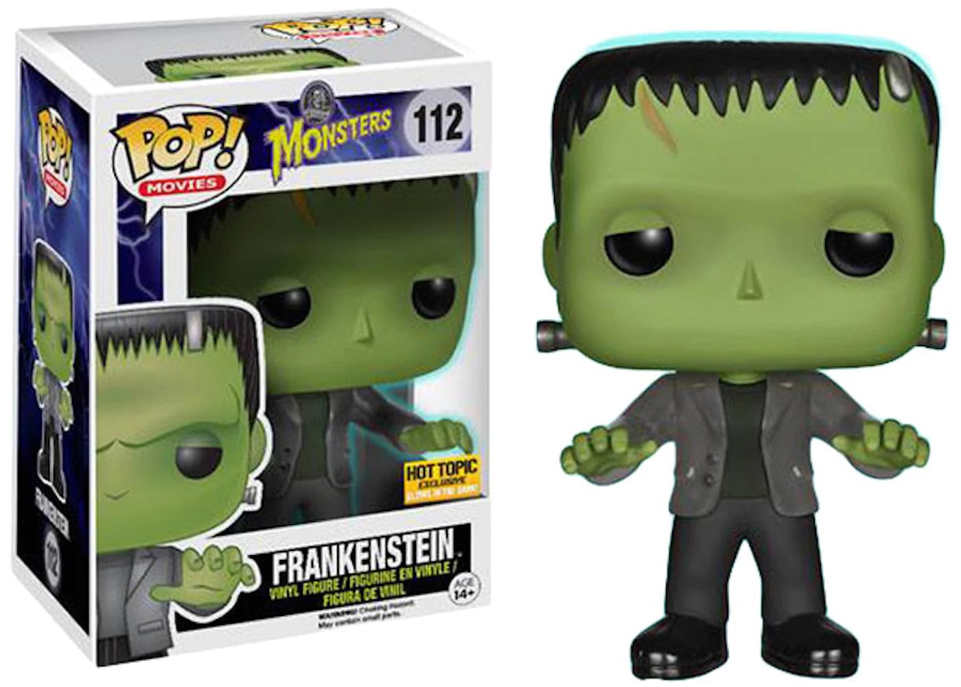 Amazon.com: Funko Pop Monsters Frankenstein Glow in the Dark