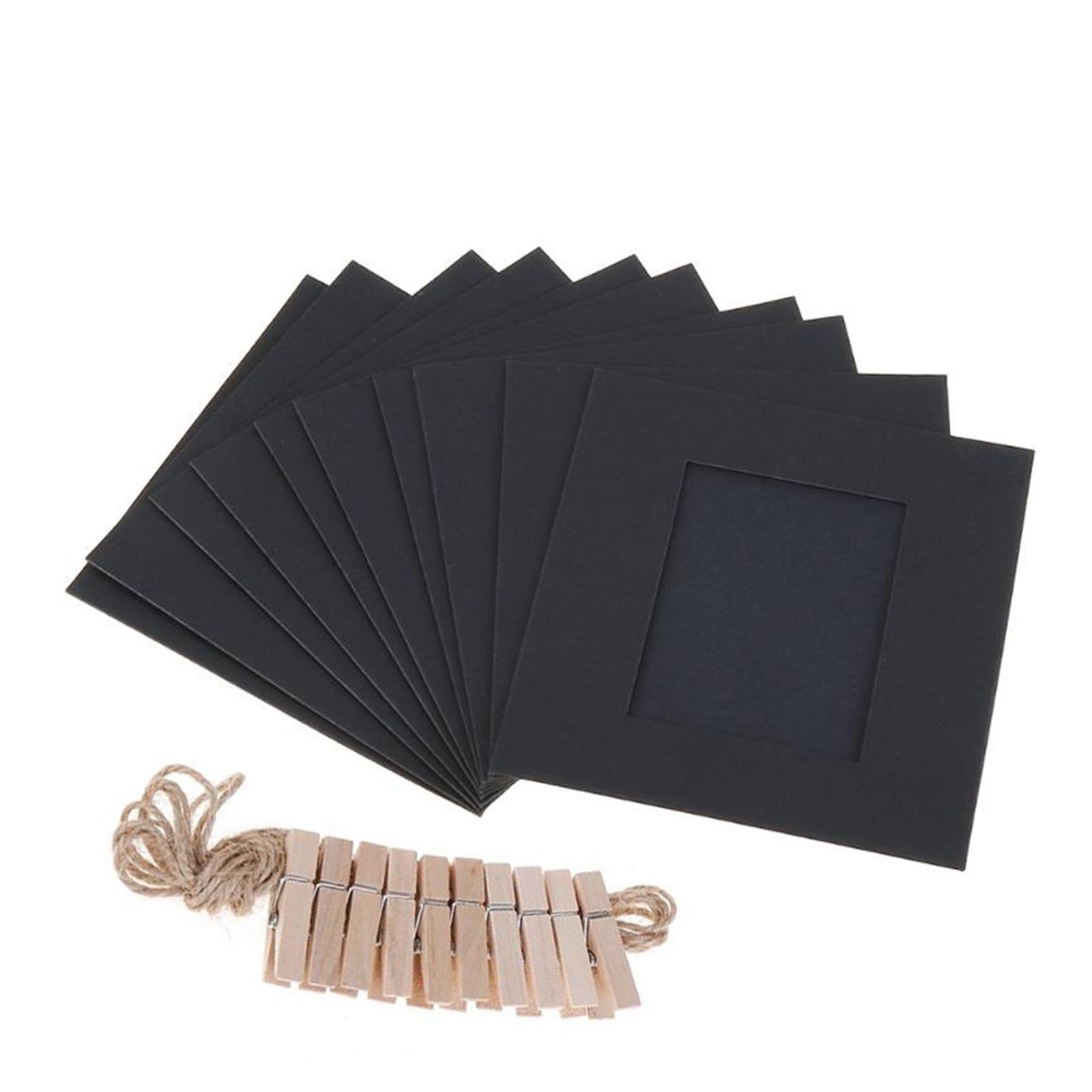 Cardboard Photo Frame 10PCS DIY Photo Frame Paper Picture Wall Decoration for Wedding Graduation Party Booth Props hanging Photos Frames