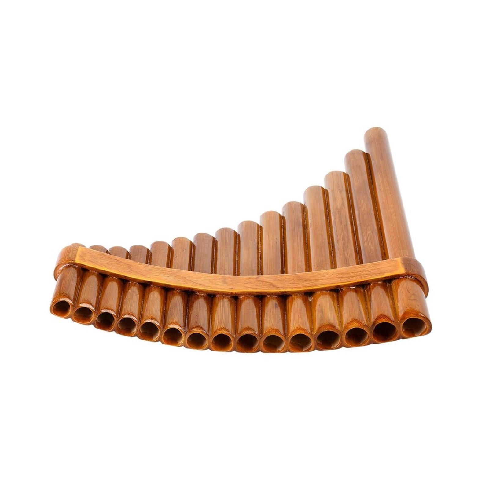 pan Flute Beginners Pan Flute for Beginner 15 Pipes G Key Panpipes Bamboo G Tone Pan Pipe Instrument Chinese Traditional Instrument Flutes (Color : Left Hand)