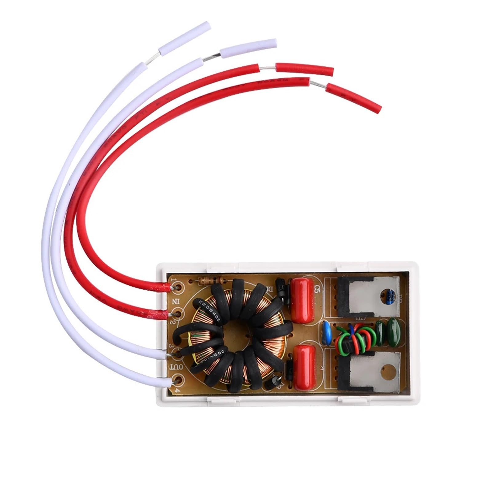 1 szt. AC 220 V do AC 12 V 20-60 W adapter elektroniczny przetwornica napięcia światło halogenowe sterownik LED Smart Power Supply do lamp (20 W, 220 V do 12 V)