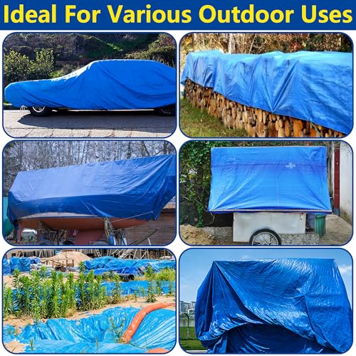 Tapete protector para piscina rectangular 24 x 12 ft miniatura 7