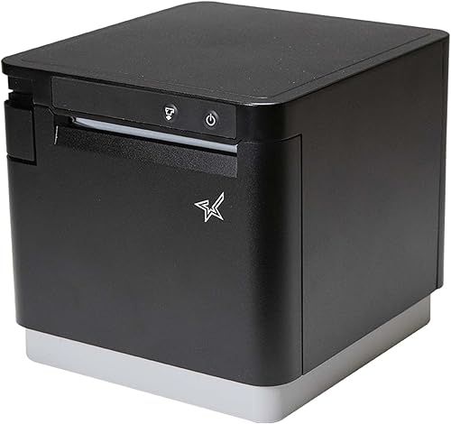 Star Micronics mC-Print3 - Impresora térmica de 3 pulgadas, Ethernet (LAN), USB, Lightning con CloudPRNT, concentrador periférico, cortador y fuente