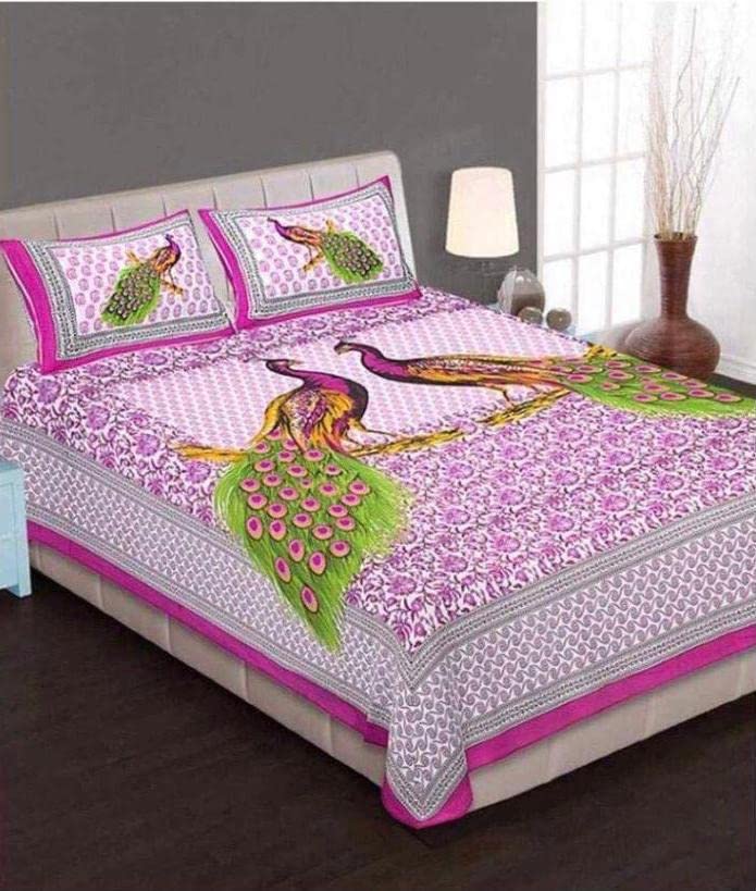 Premium Jaipuri Cotton Bedsheets, Rajasthani Heritage Collection, 100% Pure Cotton (Camouflage) (B0DG2H42TQ) Amazon Price History, Amazon Price Tracker