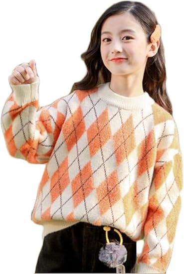 Amazon セイーワイ 女の子 子供服 セーター キッズ ニットセーター 秋 冬 ガールズ ニットトップス プリント 裏毛 厚手 防寒 保温 セーター 通販 Amazon セイーワイ 女の子 子供服 セーター キッズ ニットセーター 秋 冬 ガールズ ニットトップス プリント 裏毛 厚手 防寒 保温 セーター 通販