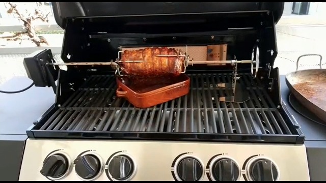 Amazon.com : only fire Stainless Steel Rotisserie Kit Grilling
