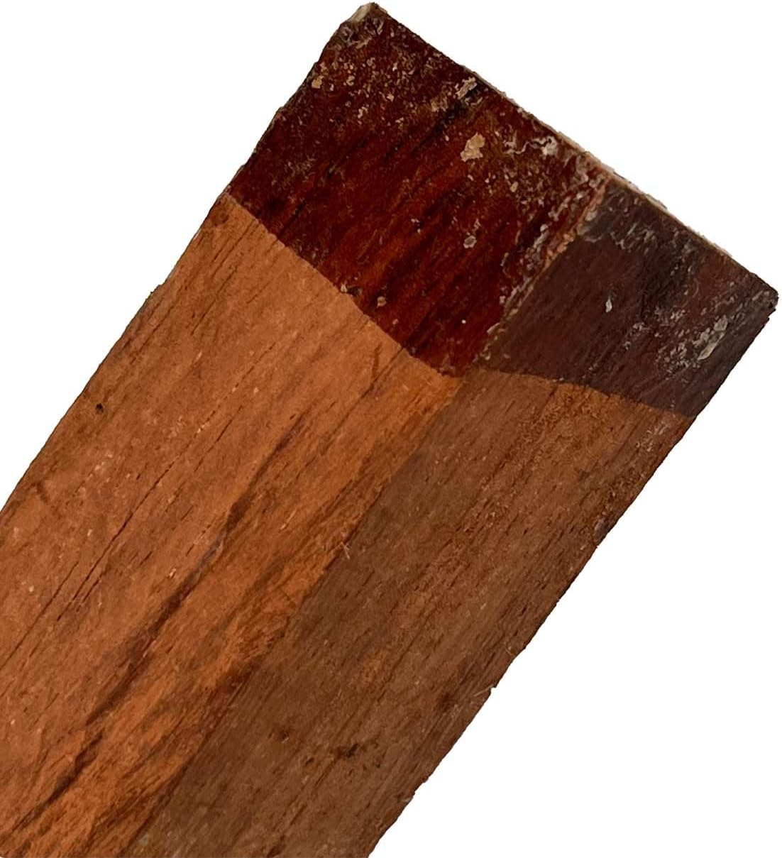 Exotic Wood Zone's Honduras Rosewood Turning Blanks | Square Lathe Hardwood Blocks (1 Pcs) (1-1/2" x 1-1/2" x 6")