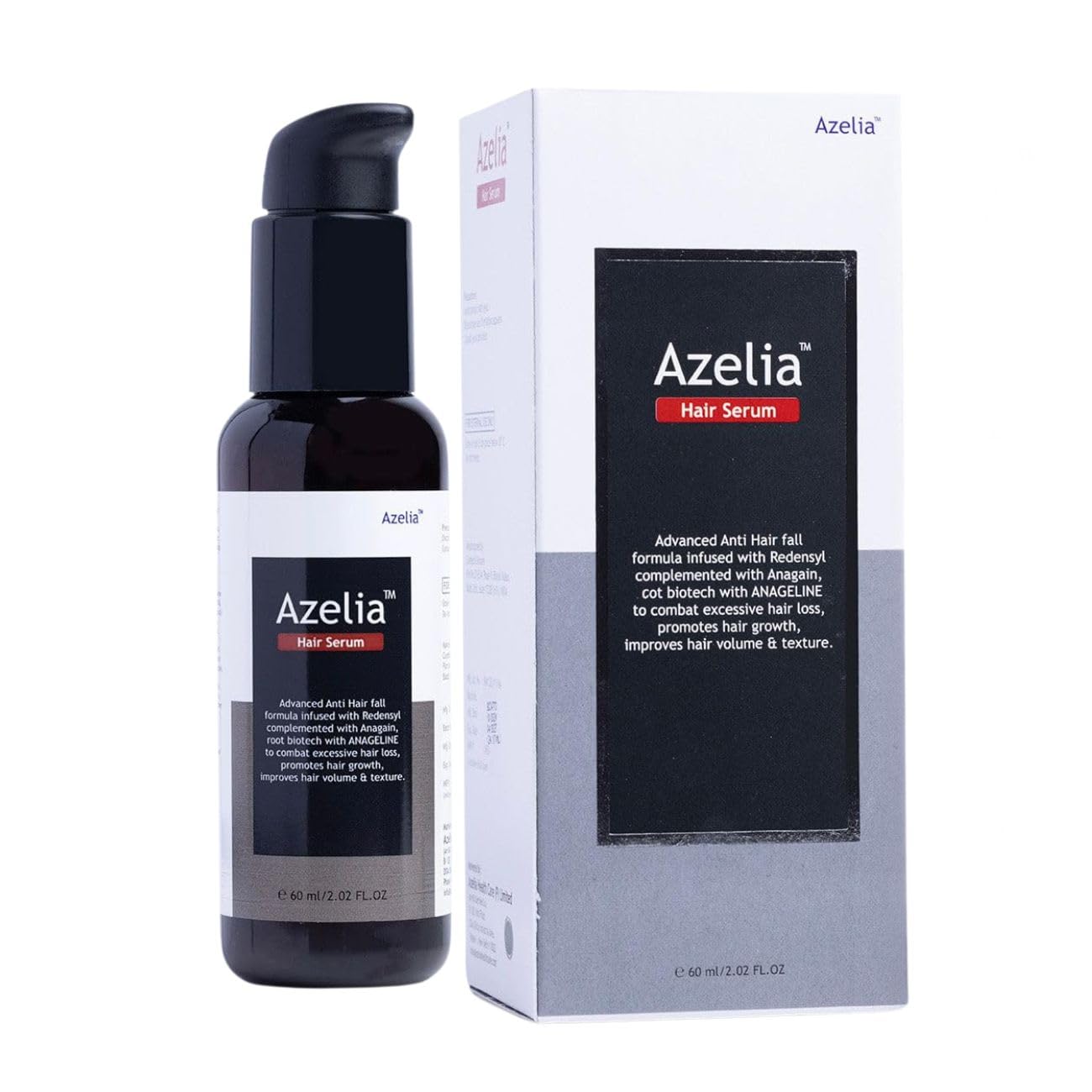 Azelia Hair Serum with Redensyl and Anagain, Anti Hair Fall Formula, 60 ml-picture-31