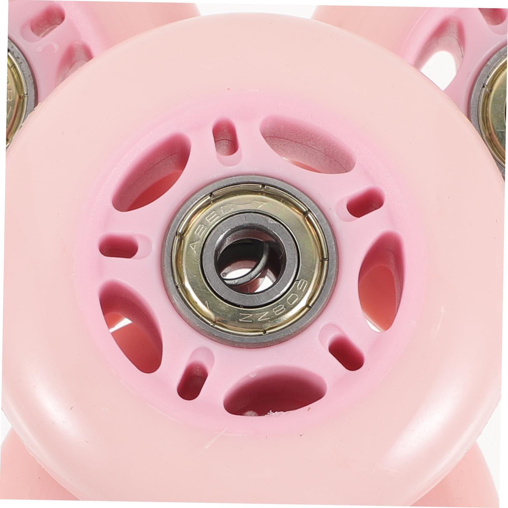 FOYTOKI Replaceable Skate Wheels 4 Pack 70mm Pu Wheels for Roller Skates and High Elastic