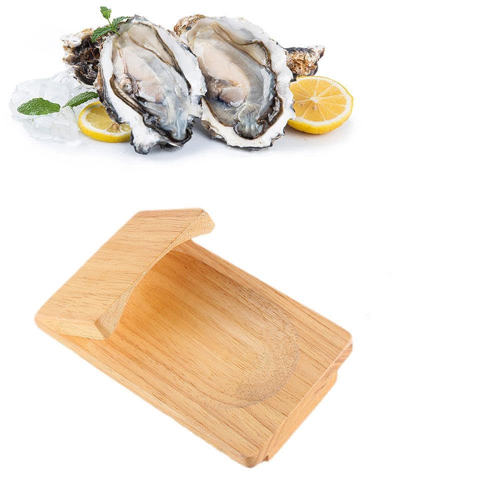 Abrazadera de ostras, abrazadera de ostras de madera, herramienta de abridor de ostras, herramienta de abridor de mariscos, abrazadera de madera para ostras de madera, kits de triturador