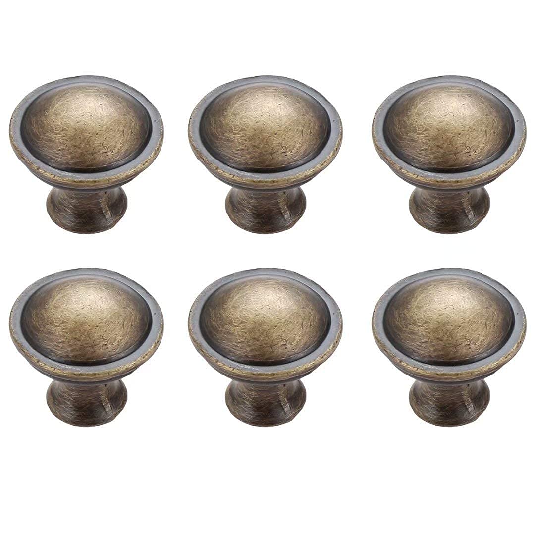 Piutouyar 20 Mini Pomelli In Legno Naturale – Vintage Per Cassetti, Armadi E Mobili Fai-da-te