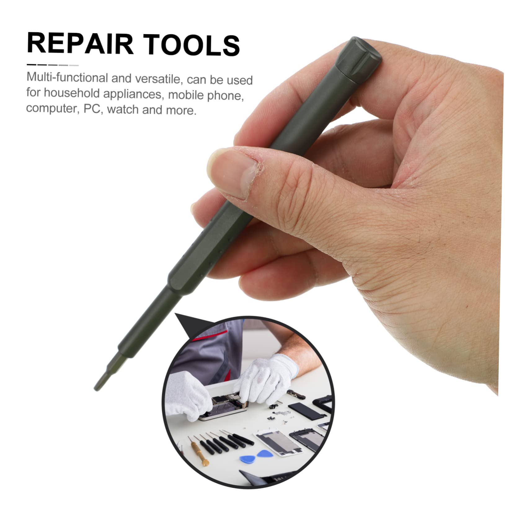 LIFKOME Complete Electronics Repair Kit 48-piece Screwdriver Bits Easy to Carry Storage Case for Daily Maintenance