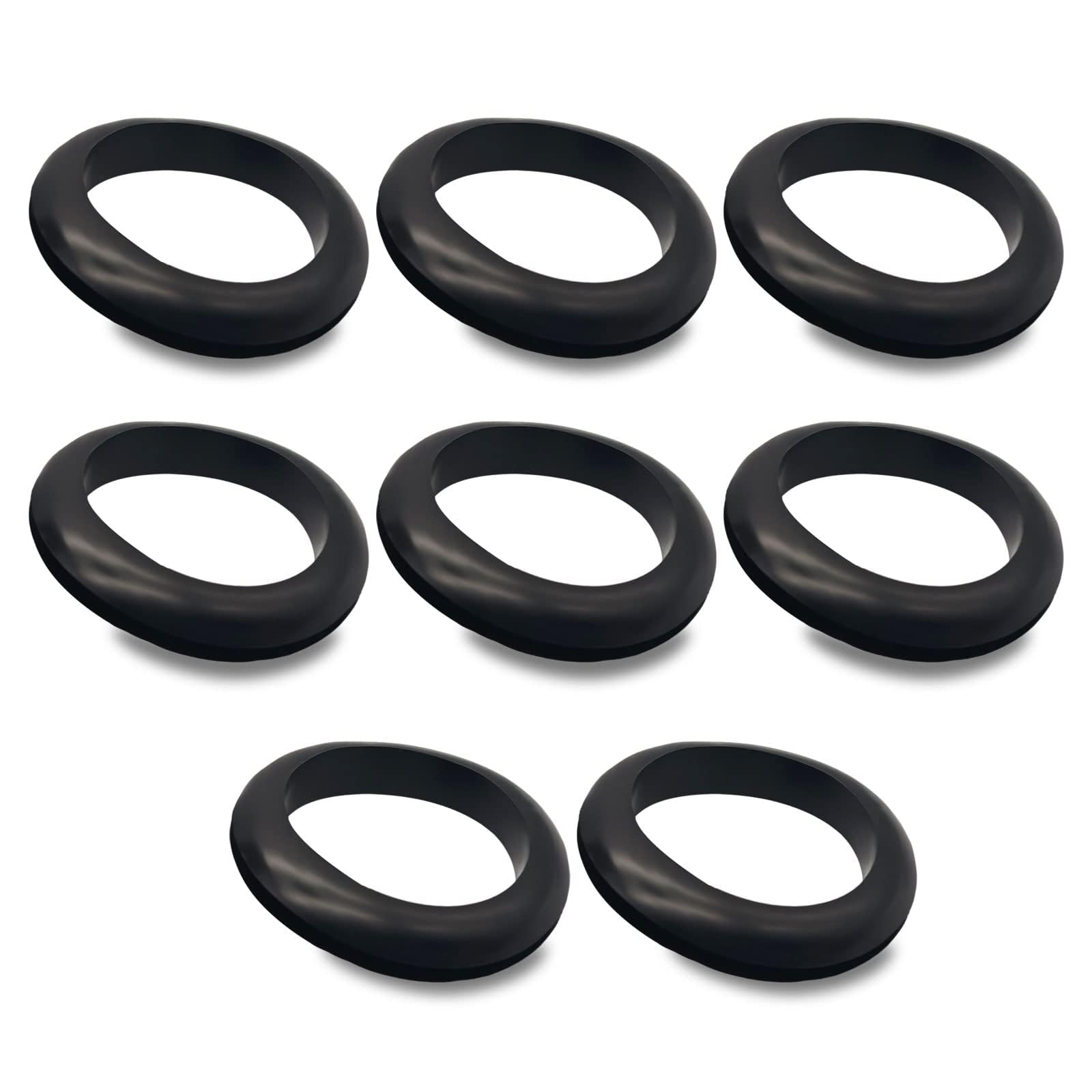 8PCS Rubber Grommets 2 Inch Rubber Grommets for Wiring Rubber Grommet Assortment Kit Rubber Hole Grommet for Cables Cords Rubber Hole Plugs and Automotive Firewall Grommet