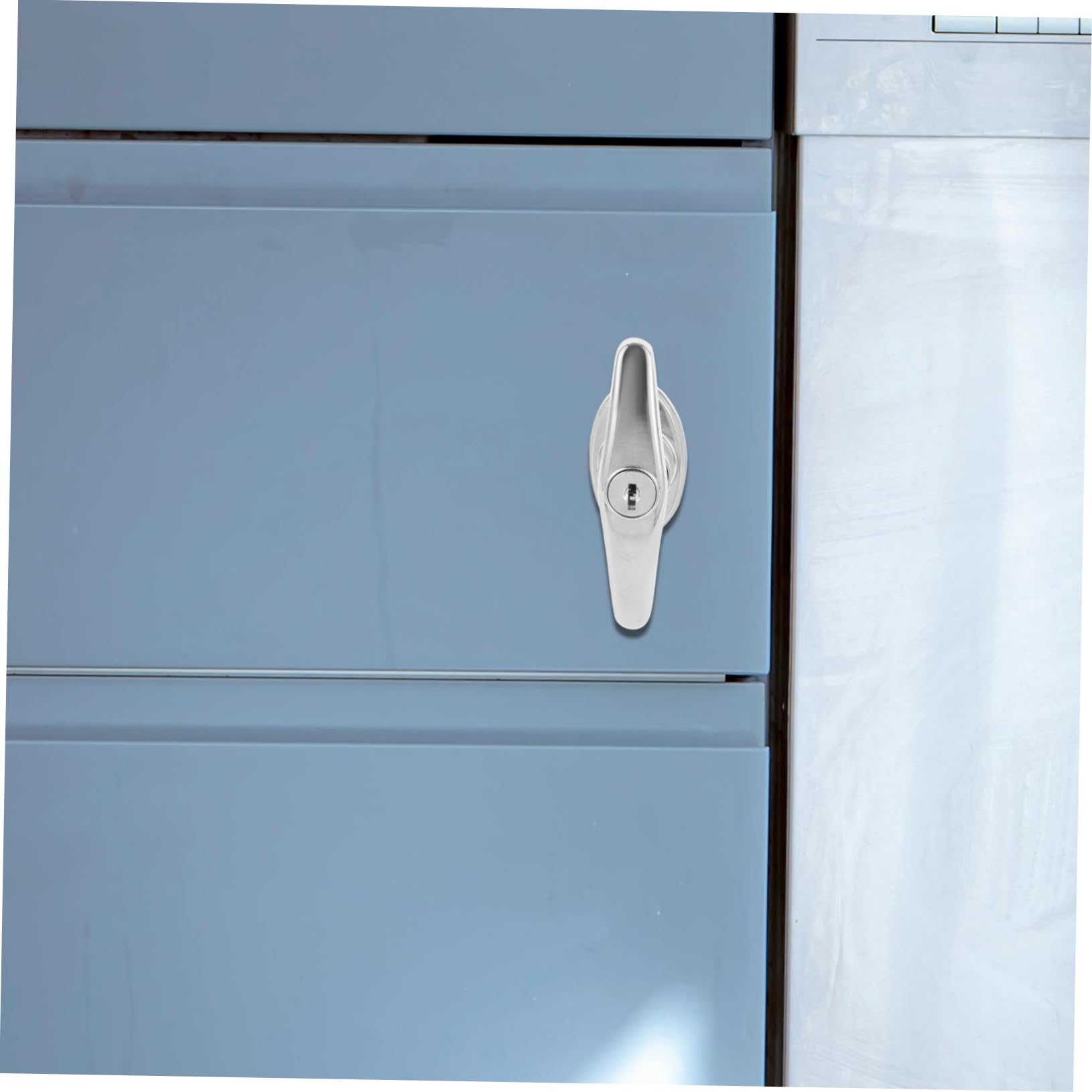 Lurrose 3 Set Di Serratura Per Maniglia Porta Armadio Elettrico Serratura Per Armadietto Resistente Serratura Per Cassetti Serratura Per Armadietto Serratura Per Schedario Serratura