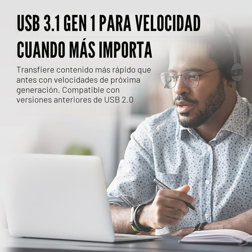 PNY Unidad Flash USB 3.1 de 512 GB Elite-X Fit - 200 MB/s