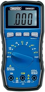 Draper DMM301 - Multímetro digital para automoción, color azul