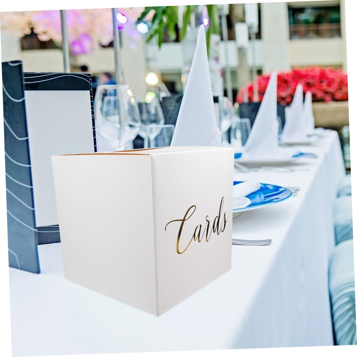 Vaguelly 4juegos Cajas para Tarjetas de Boda Cajas de Almacenamiento para Tarjetas de Buzón de Boda de Recuerdos para Guardar Invitaciones
