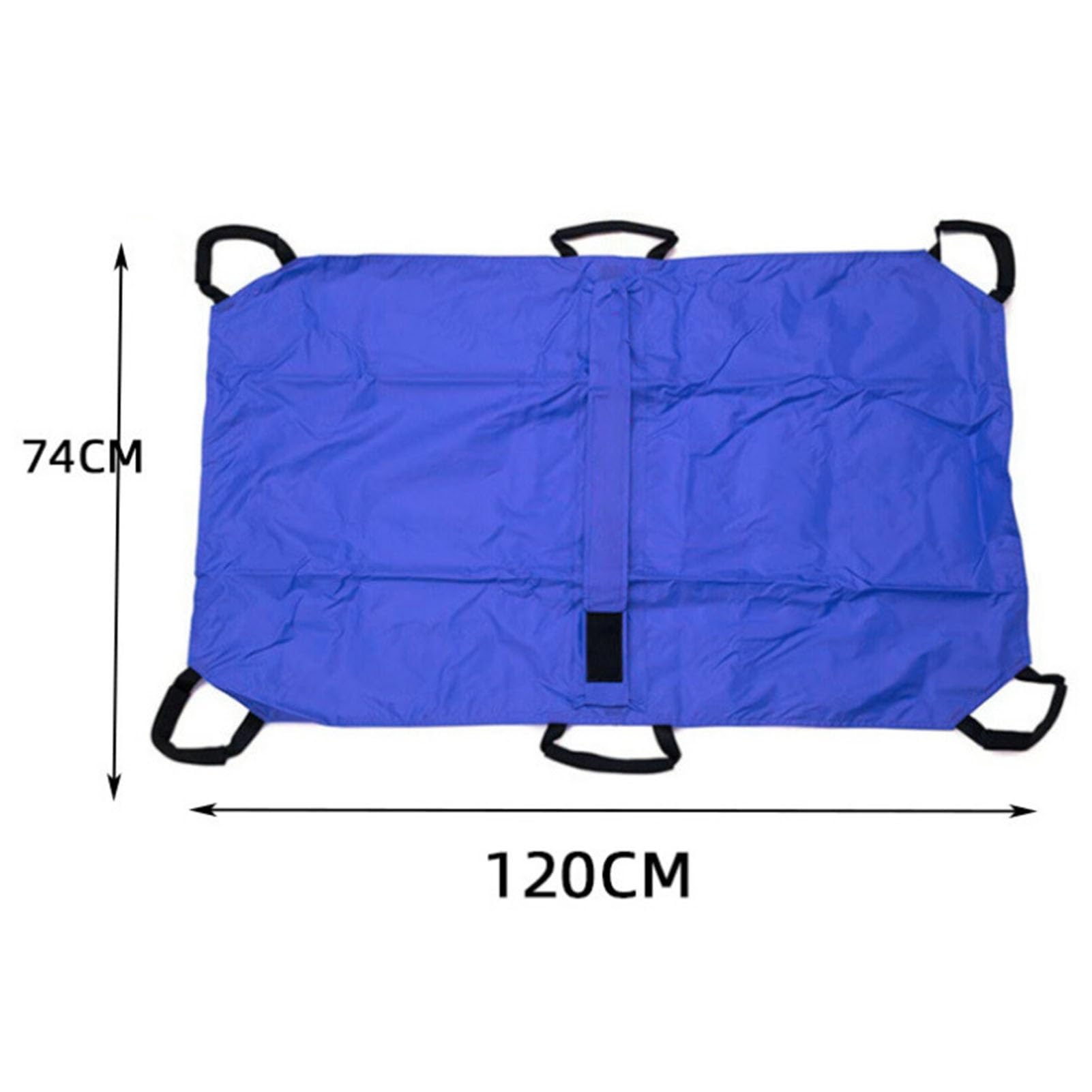 Faltbare Haustiertrage, geeignet für Hunde und andere Tiere - aus weichem Nylon, tragbar für den Notfalltransport, ideal für die Erste-Hilfe am Haustier - perfekt für Outdoor-Abenteuer (rot)