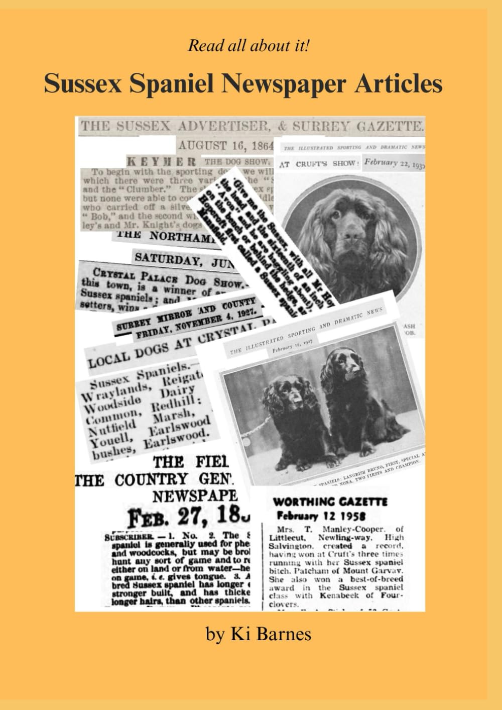 Sussex Spaniel Newspaper Articles: Read All About It!