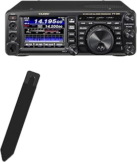 BoxWave Stylus Pouch Compatible with Yaesu FT-991A - Stylus PortaPouch, Stylus Holder Carrier Portable Self-Adhesive for Yaesu FT-991A - Jet Black