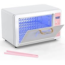 Yofuly Sterilizer for Esthetician, 10L Large Sterilizer for Nail Tools, Multi-Functional Nail Cleaner Box, Large Capacity Cleaning Cabinet for Home Use, Barbers, Beauty Salons, and Spas