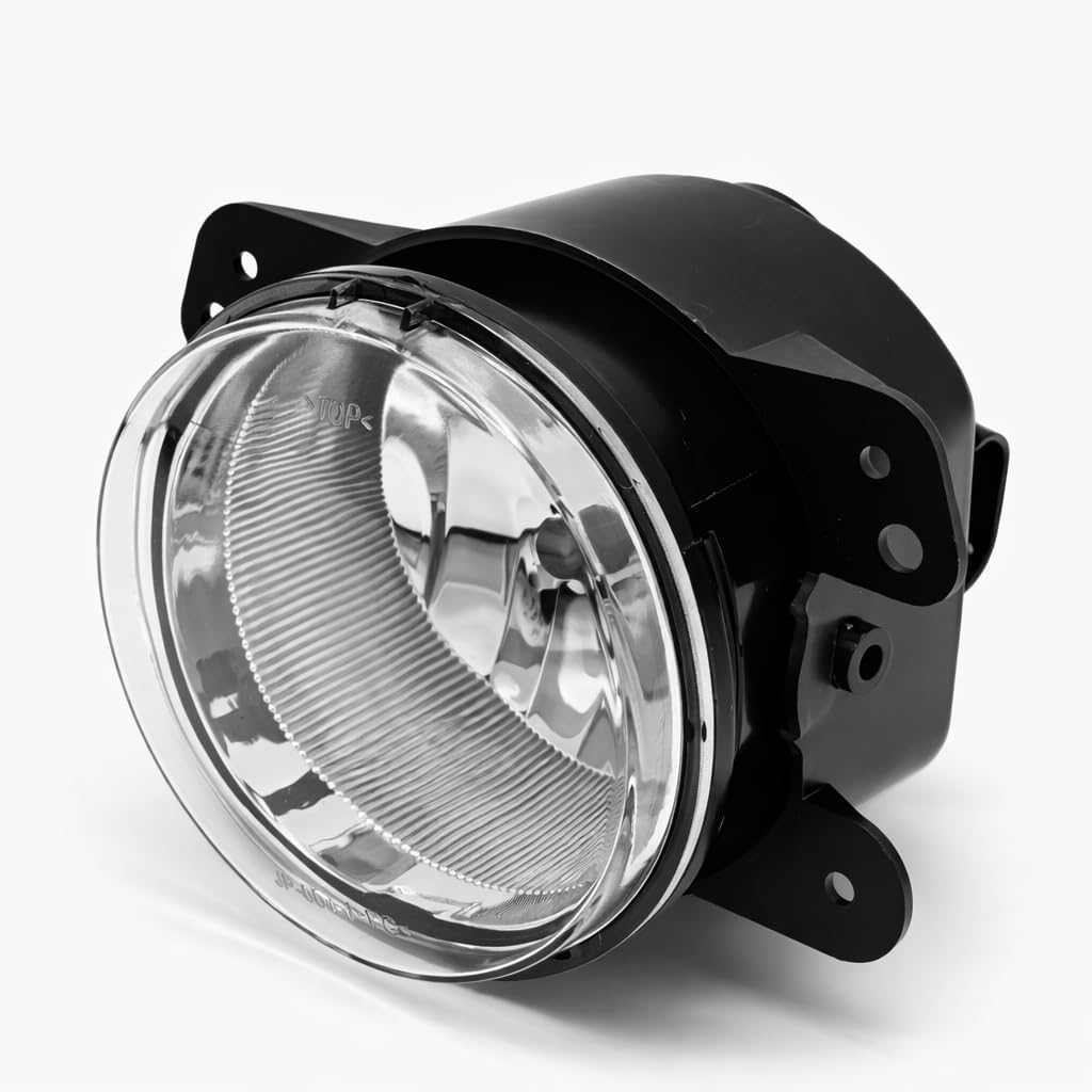 WILD BEAR Front Fog Light Replacement for Jeep Wrangler JK 2010-2018 Dodge Journey 2010-2018 Cherokee KL 2014-2018 Charger 2011-2014 Left=Right 5182026AA