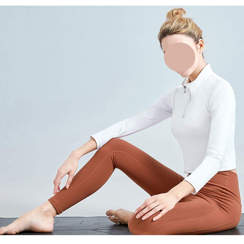 Yoga-Anzüge für Frauen, Fitness-Trainingsanzüge, Langarm-Outfit-Sport-Laufanzug, Sweatshirt und Jogginghose, Enge Trainingshose mit hoher Taille