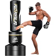 RORALA Boxsack f r Erwachsene Freistehender Standboxsack MMA-Boxpartner Boxtrainer Schwergewicht Boxsack mit Saugnapf
