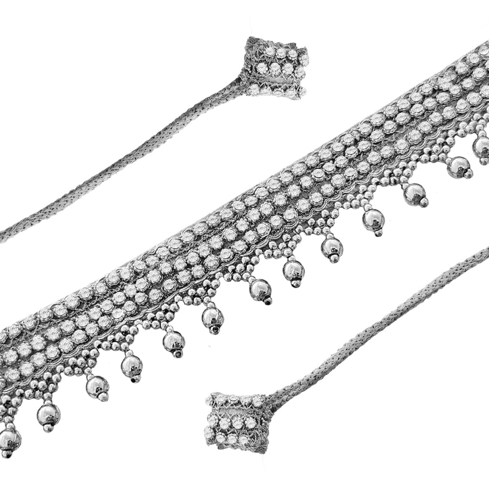 See full amazon price history chart for Kaevion Handmade Silver Stone Kamarbandh/Belly Chain for Women and Girls Kaevion Handmade Silver Stone Kamarbandh/Belly Chain for Women and Girls (B0CB8SS8TV) Amazon Price History, Amazon Price Tracker