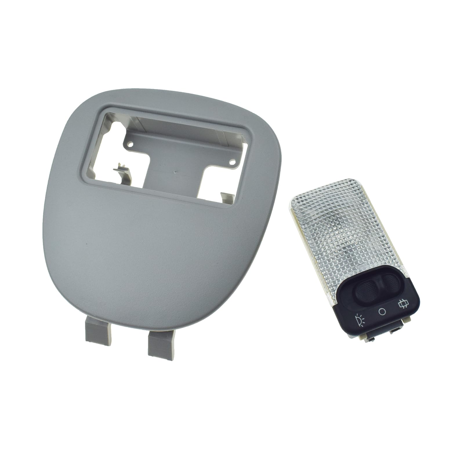Innen-Deckendach-Kuppelleuchte, Auto-Innen-Dach-Leselampe mit Panel-Abdeckplatte 6362P3, passend für Peugeot 206 207 107 108 306 406 806 6362K9,8146G2,8146AF,8146K8