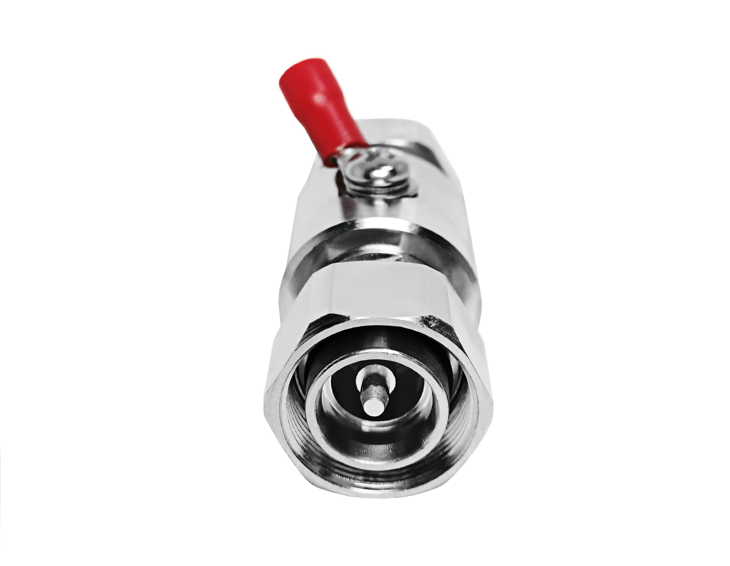 Parafoudre 0-3GHz 4.3/10 mâle à mâle, 1 pièce, parafoudre 50 Ohm for Une Protection fiable du Signal