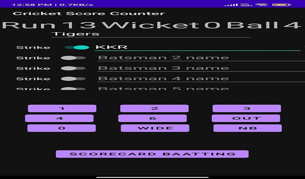 Cricket Score Calculator - App on Amazon Appstore