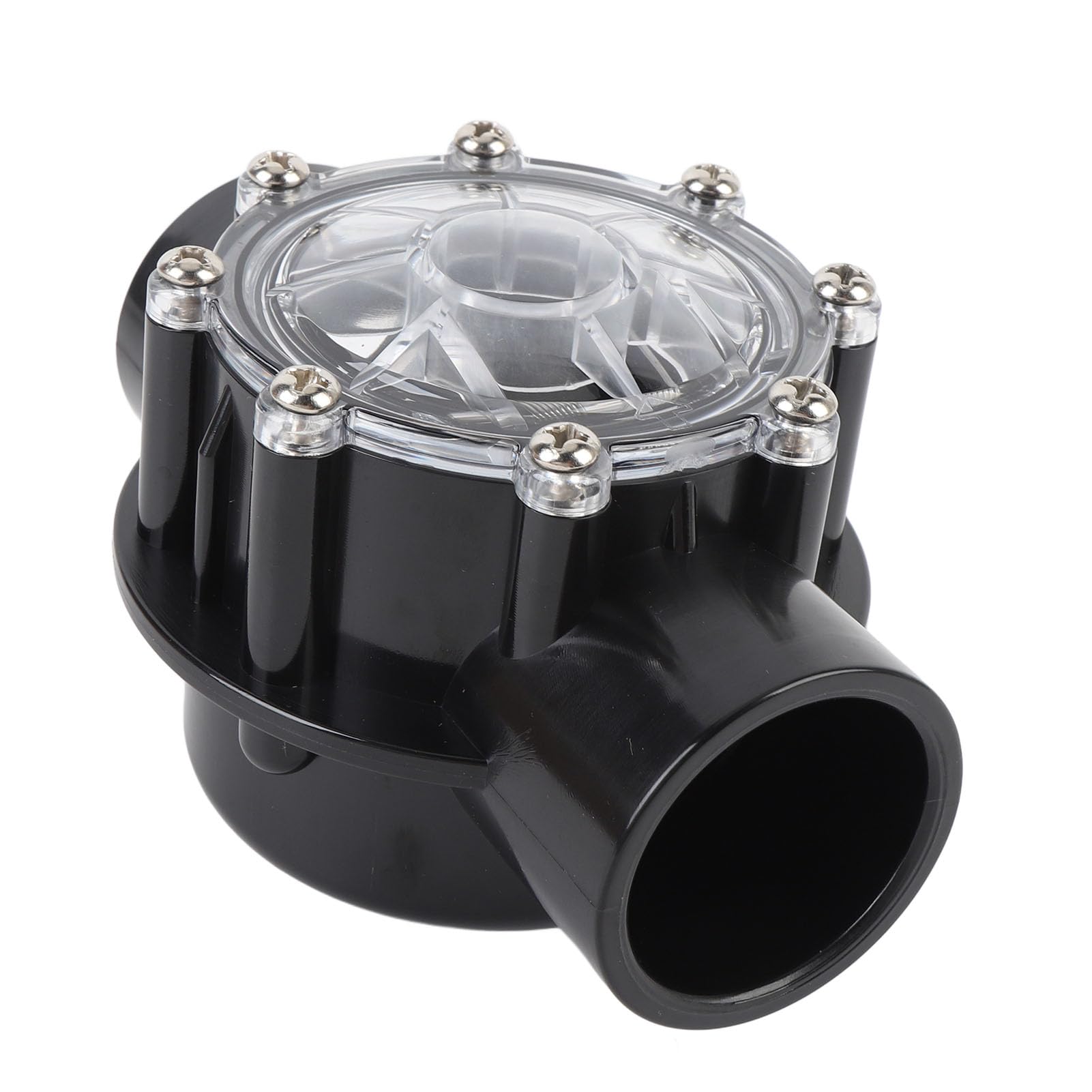 Tissting Clapet Anti Retour 2.34in/60mm 7305 pour Aquarium Piscine Spa - Clapet Anti Retour en PVC Démontable pour Débit Élevé