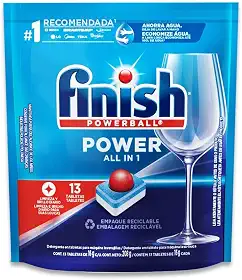 Finish Detergente para Lava Louças em Tablete 13 unidades