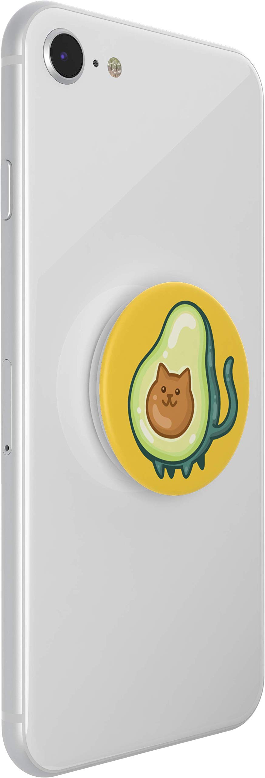PopSockets PopGrip - Supporto e Impugnatura per Telefoni Cellulari e Tablet con un Top Intercambiabile - Ditsy Split