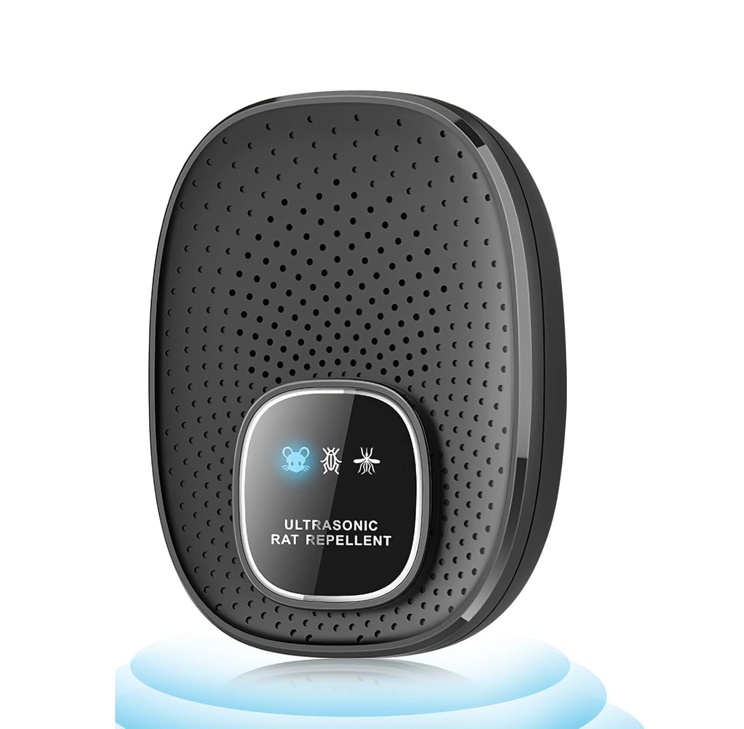 Coverzone Ultrasonik Haşere Kovucu Elektronik Cihaz USB 5V Fare Böcek Sinek Karınca Uzaklaştırıcı Kimyasal İçermez Ev Ofis Depo Kullanımı 12-100kHz - 1 Adet | W27 (Siyah)