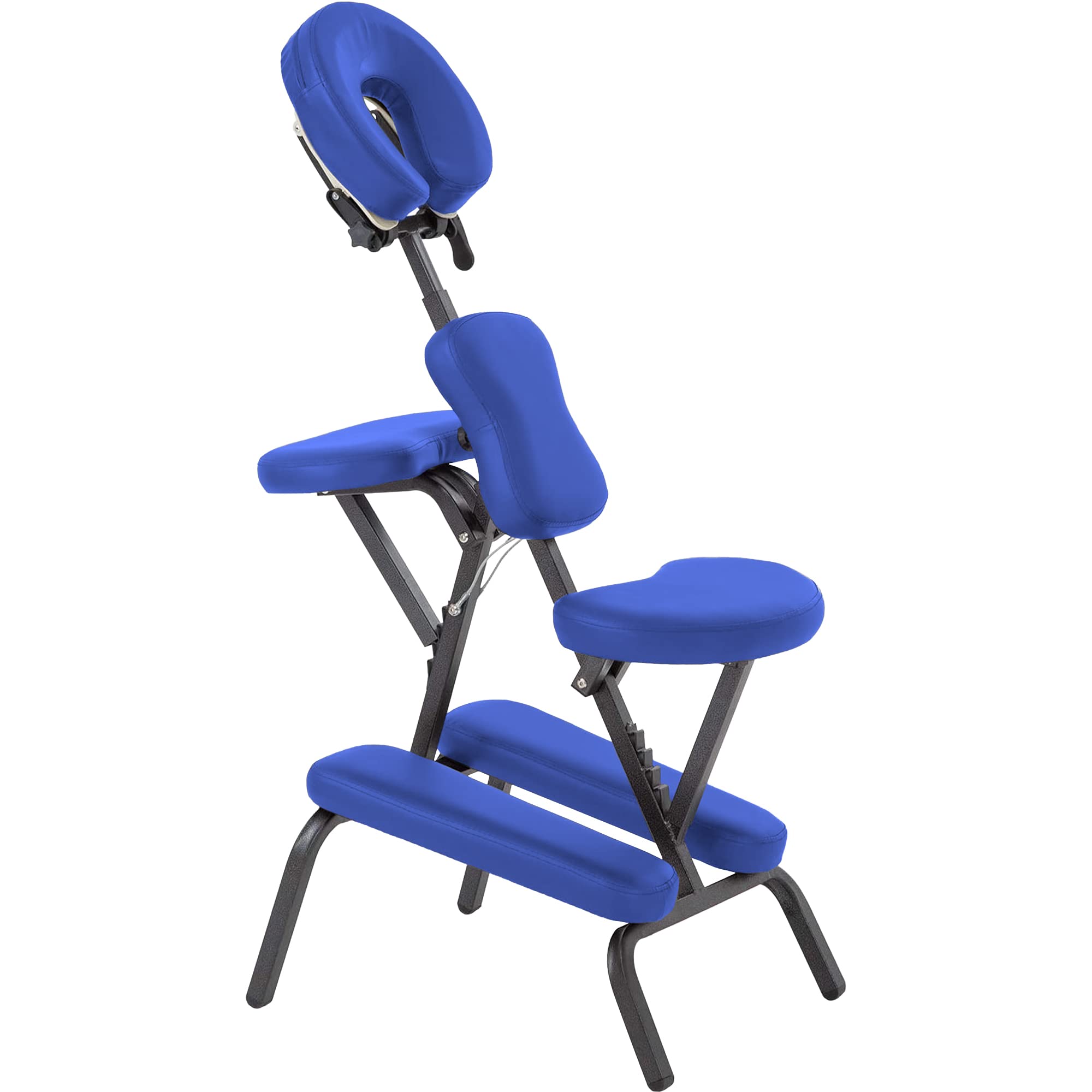 BELTOM® Banco Silla Masaje Tatuajes Portátil Estética Plegable Ergonomica Fisioterapia - Azul